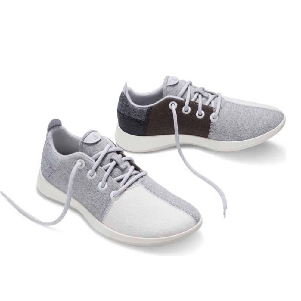 Allbirds Wool Runner Patchwork Sneaker Grayscale/… - image 2